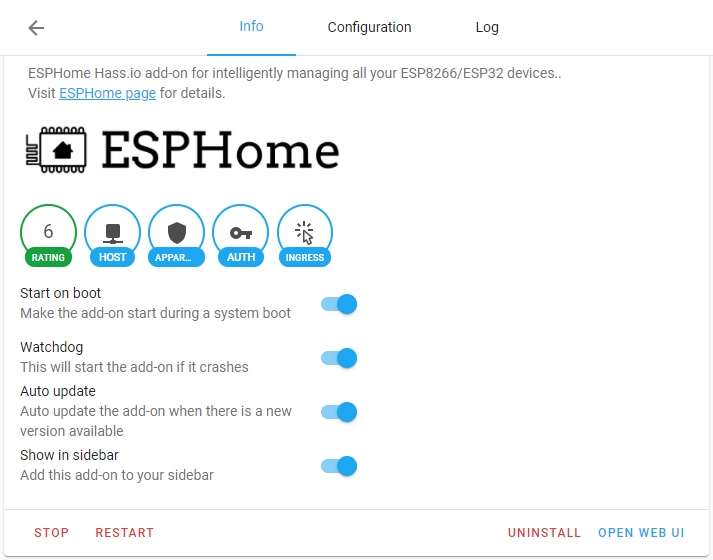 ESPHome add-on