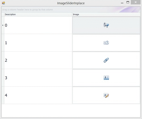 WinForms Data Grid - Use ImageSlider as a cell editor