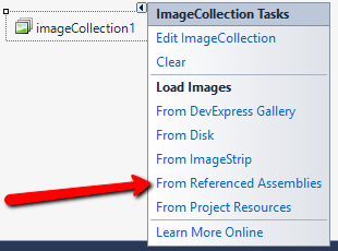 WinForms ImageCollection Smart Tag Menu