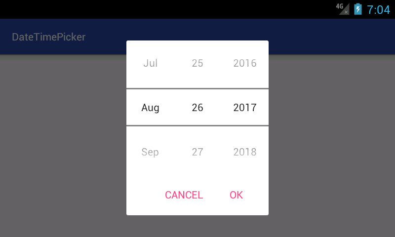 DatePicker