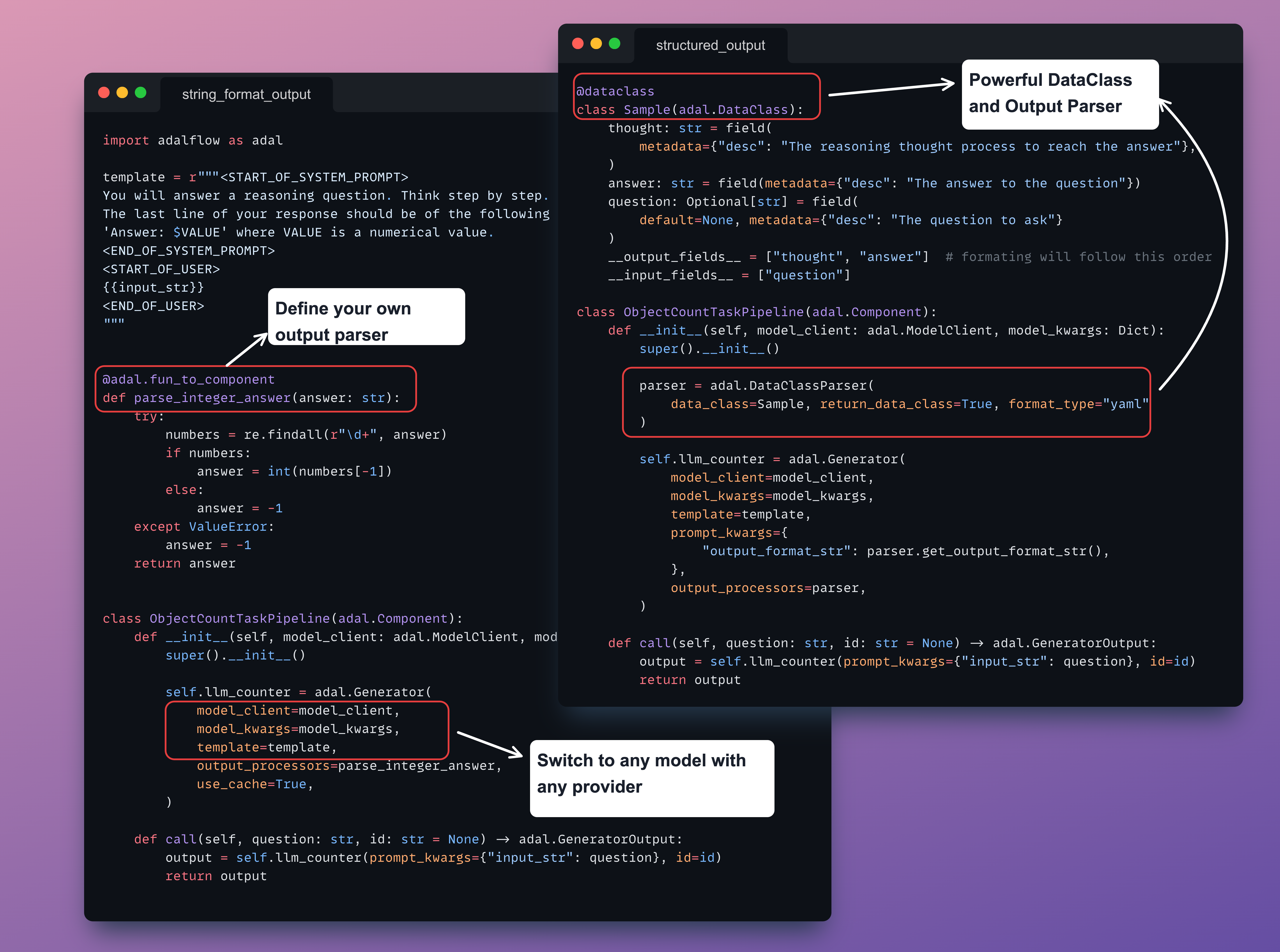 AdalFlow Task Pipeline