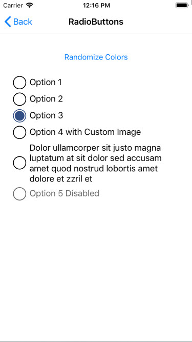 Xamarin Forms Radio Button Input Kit Enis Necipoğlu