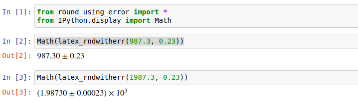 latex in Jupyter