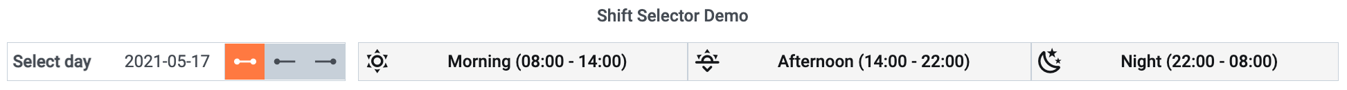 Shift selector