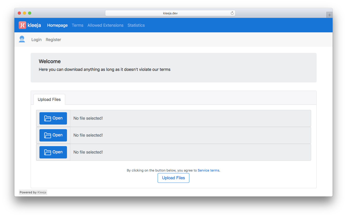 github php files uploading