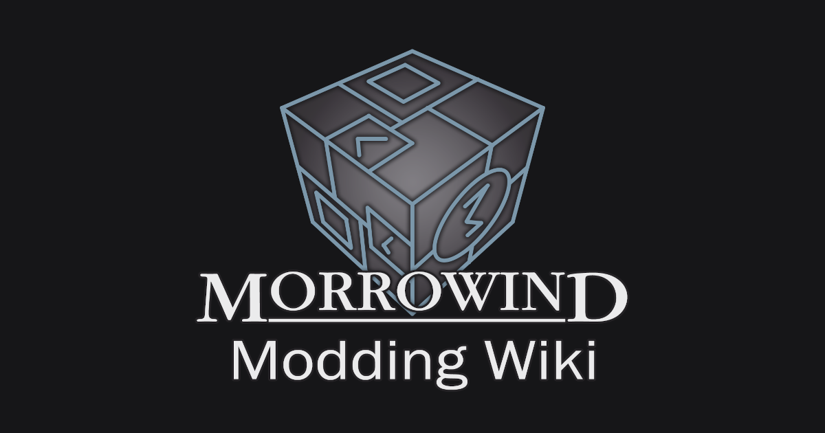 Morrowind Modding Wiki logo