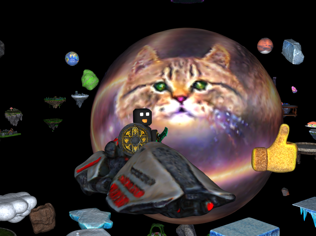 Screenshot of the TuxScape2 game