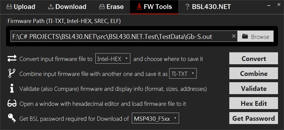 Firmware Tools