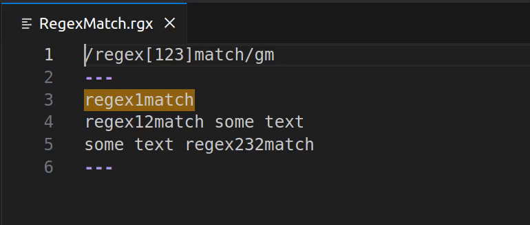 Testing Regular Expressions