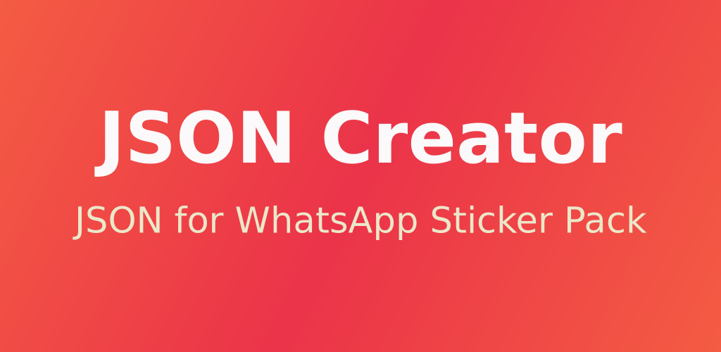 WAStickerApp-JSON-Generator