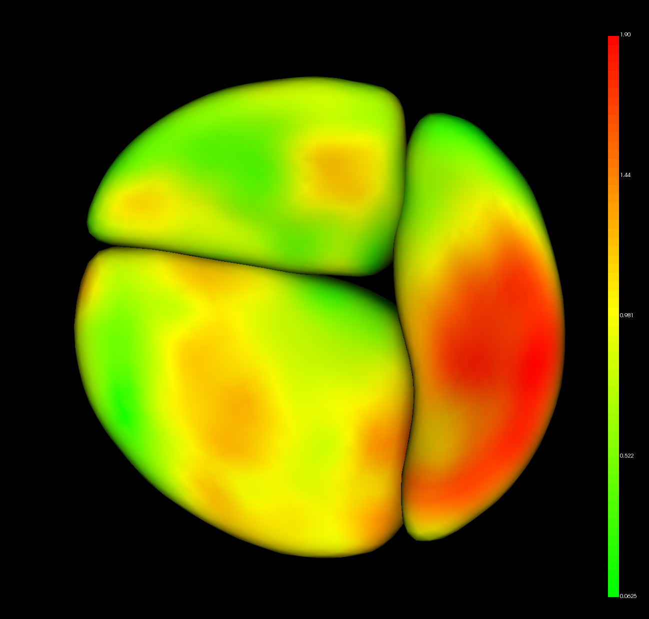 Example mean shape