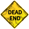 Dead end sign