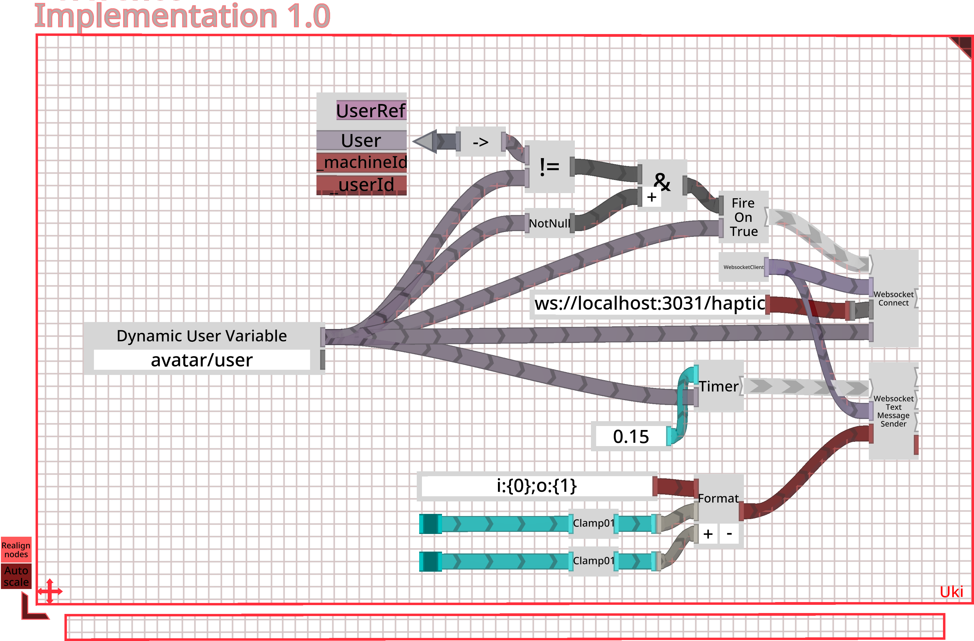 screenshot of reference implementation